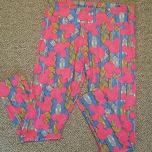 Lularoe TC MICKEY Disney Leggings